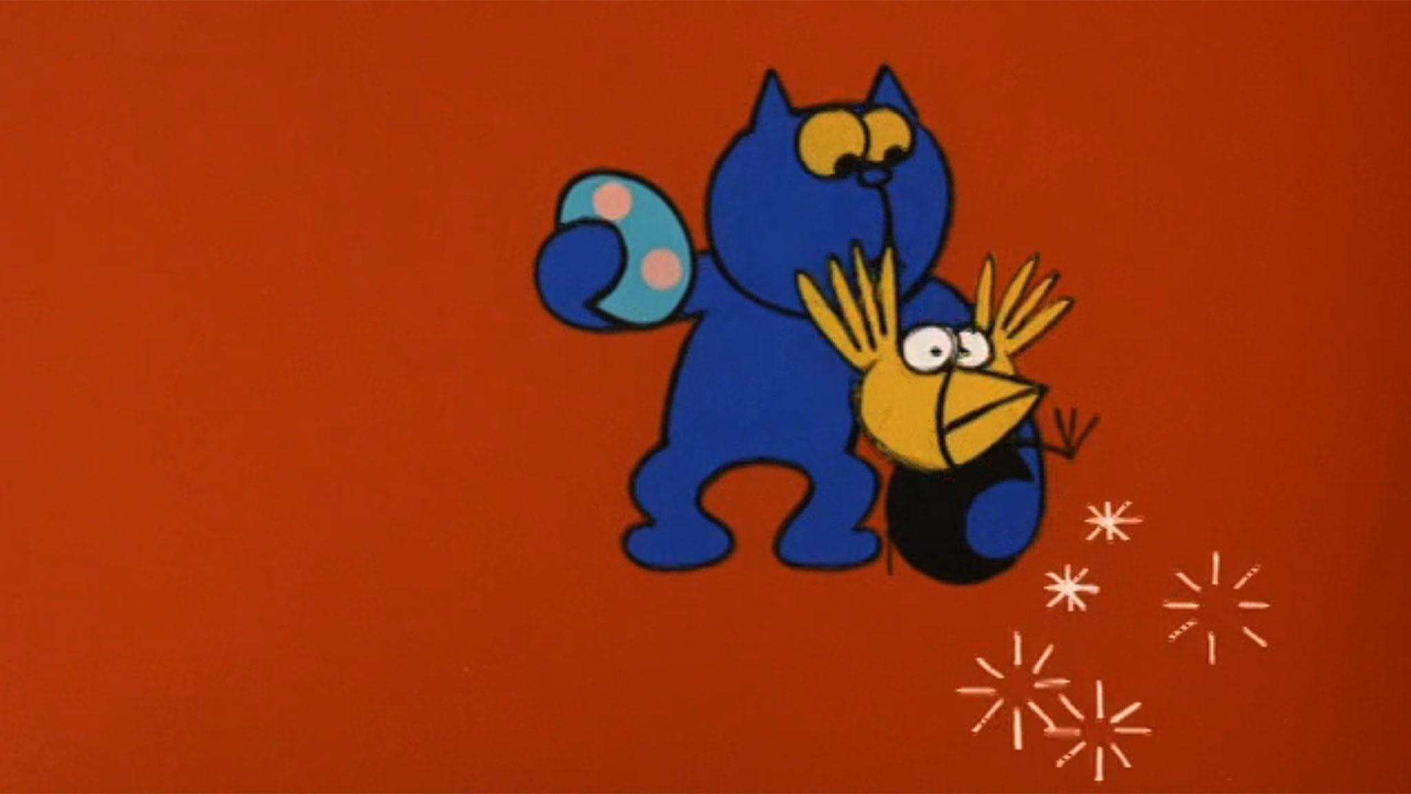 I Know an Old Lady Who Swallowed a Fly 1963 movie scene