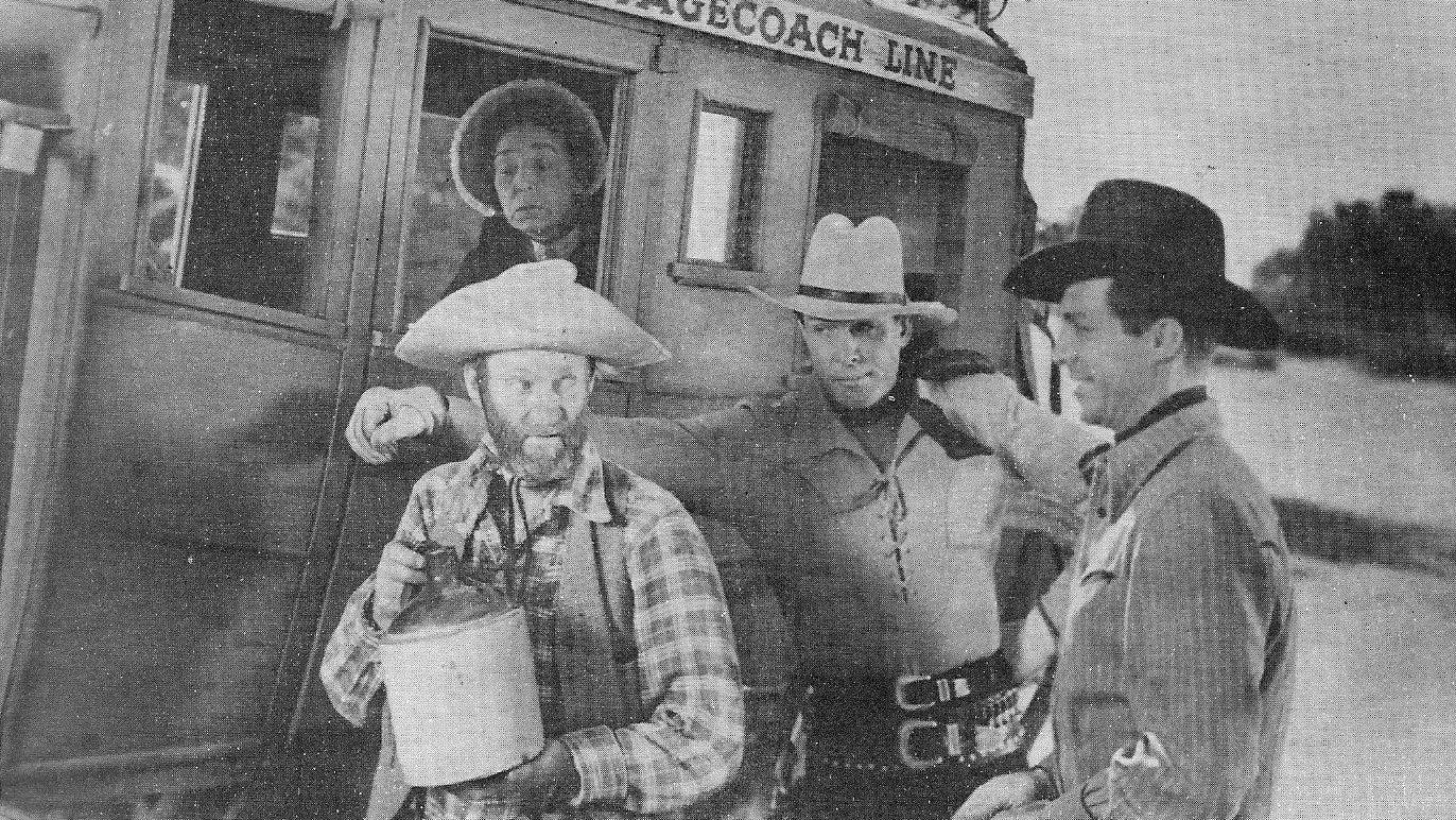 Overland Stagecoach 1942 movie scene