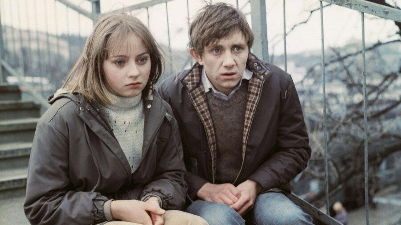 A Canary Cage 1983 movie scene