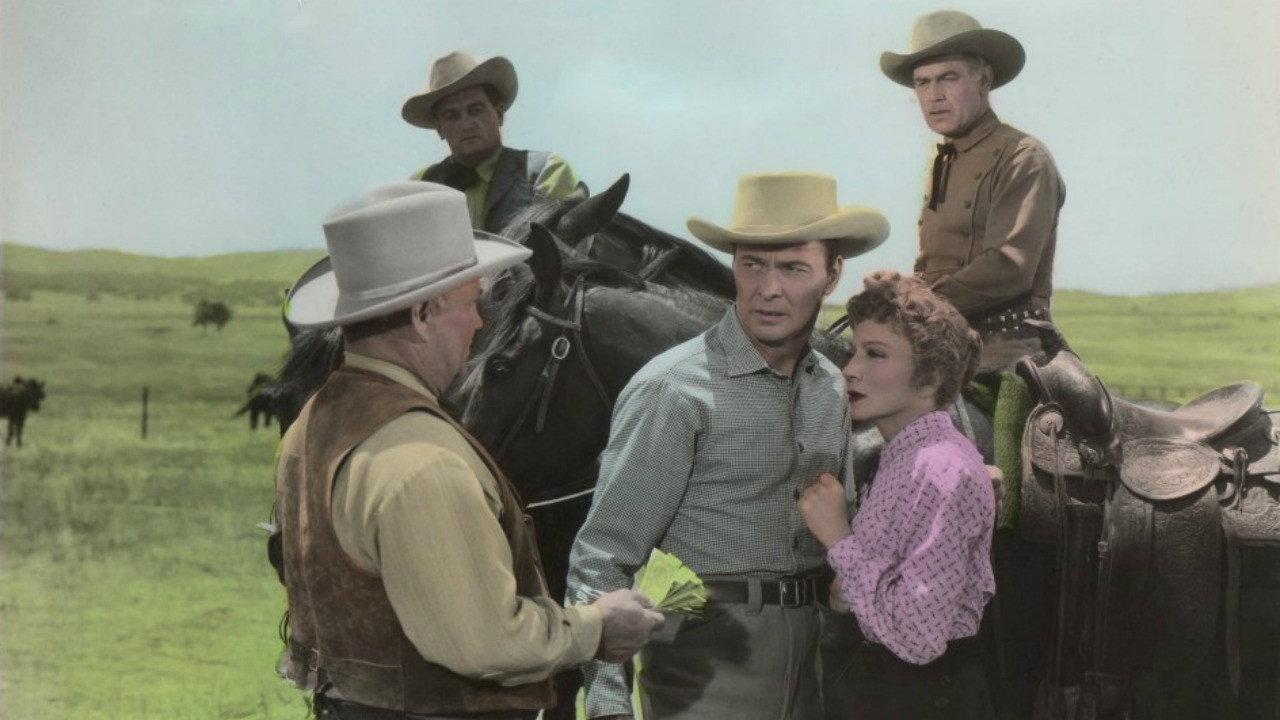Texas Lady 1955 movie scene