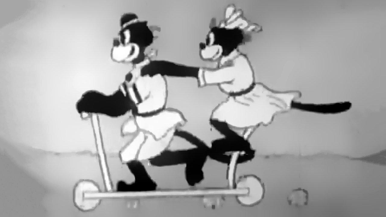 Red Hot Rails 1926 movie scene