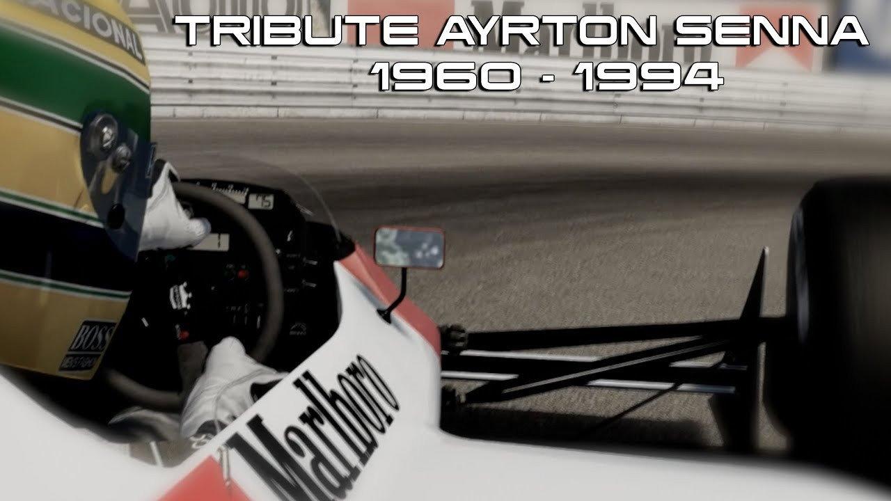 Ayrton Senna 1995 movie scene