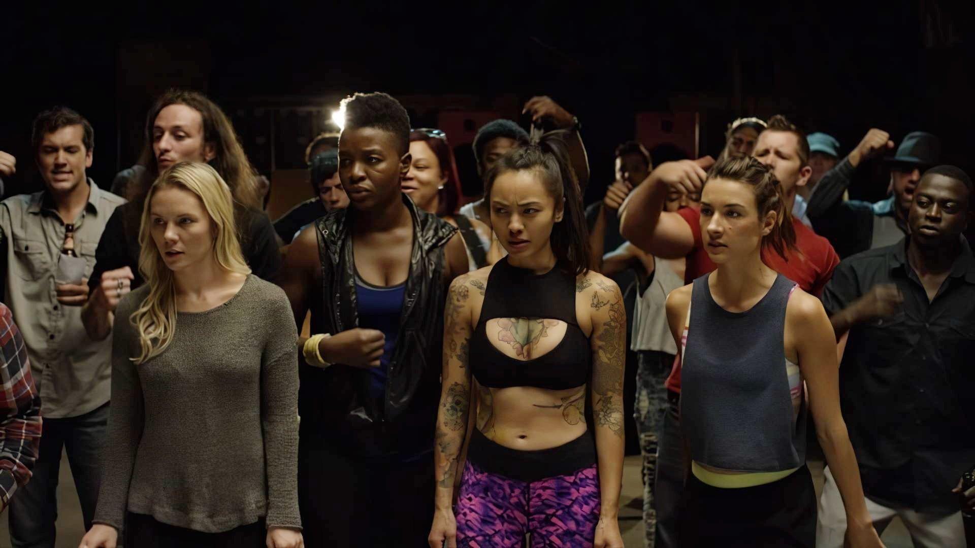 Female Fight Squad 2017 movie scene