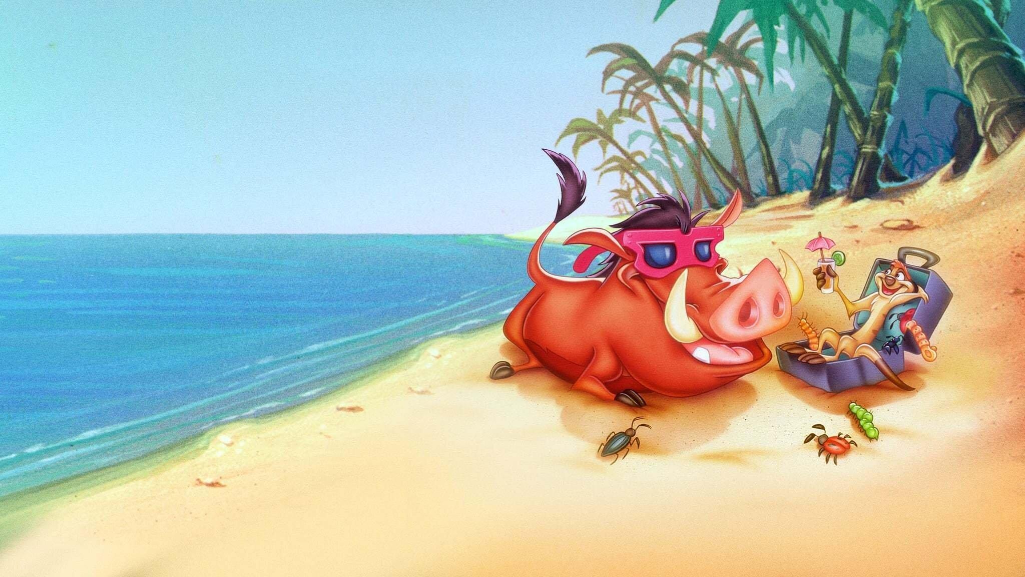 Around the World With Timon & Pumbaa 1996 movie scene