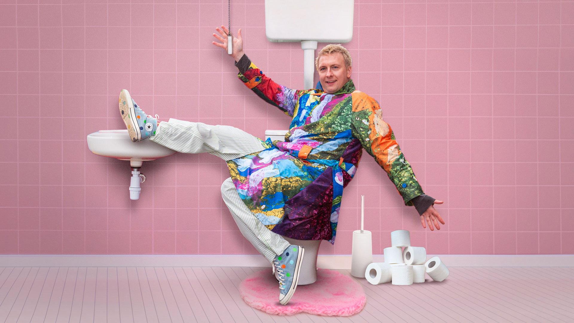 Joe Lycett vs Sewage 2024 movie scene