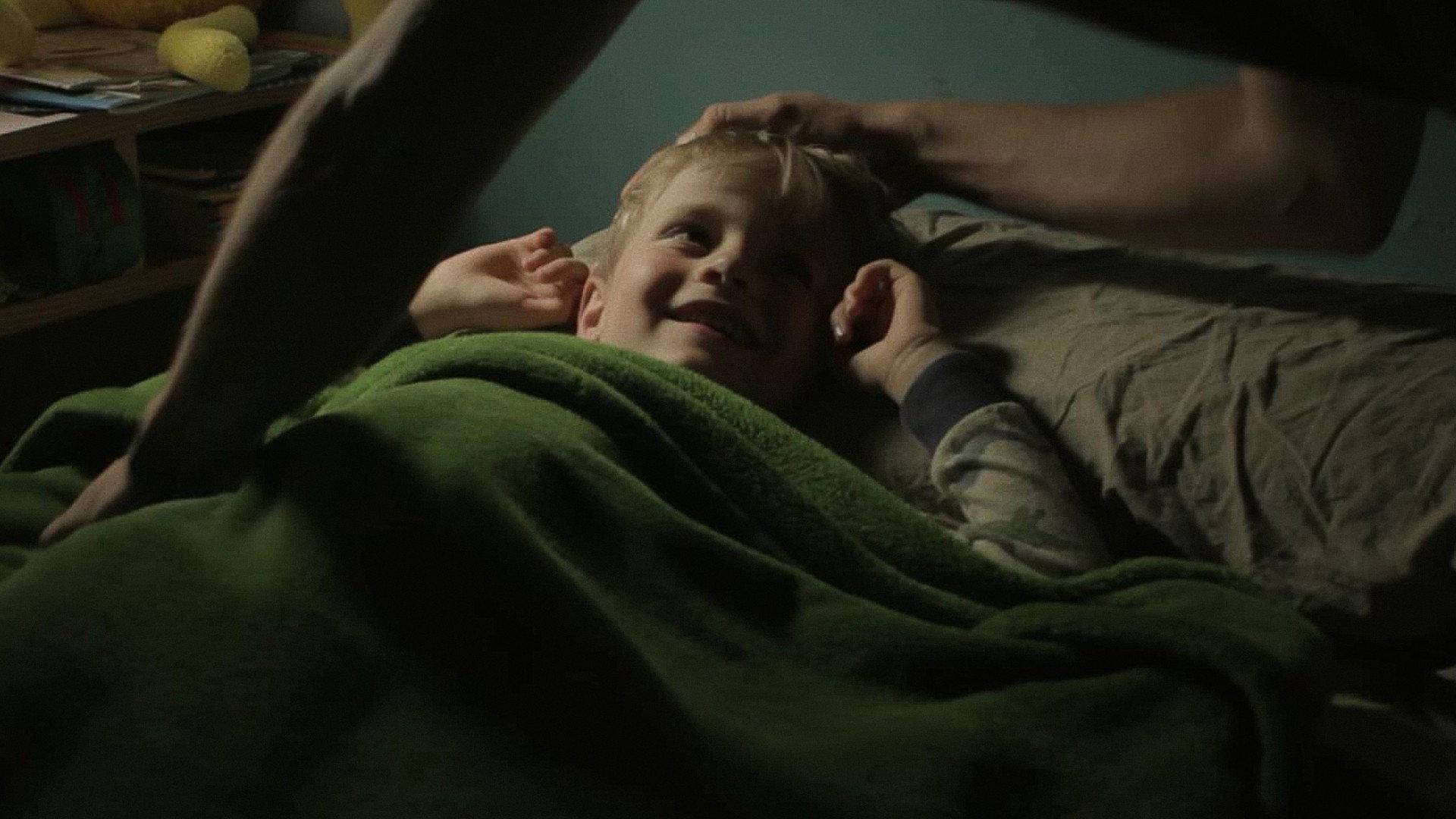 Tuck Me In 2014 movie scene