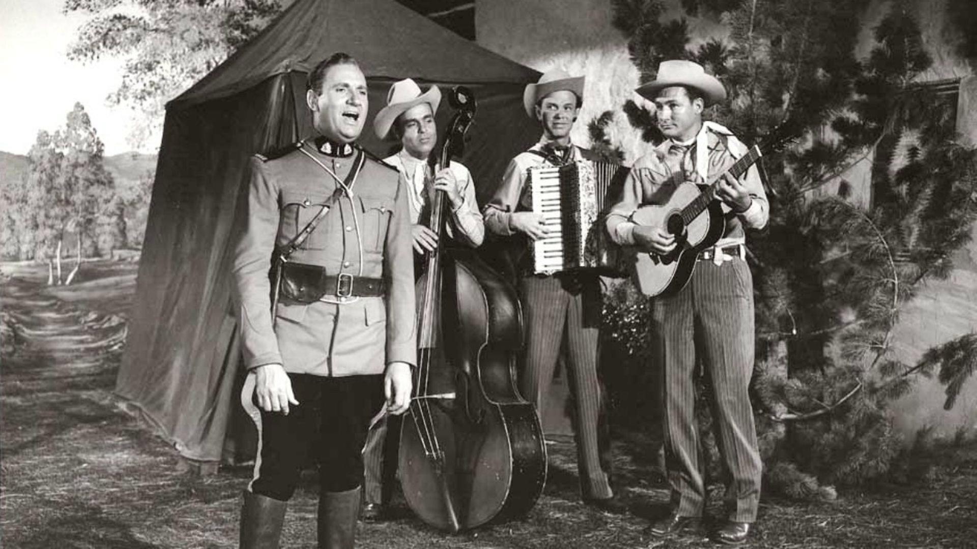 Blue Canadian Rockies 1952 movie scene