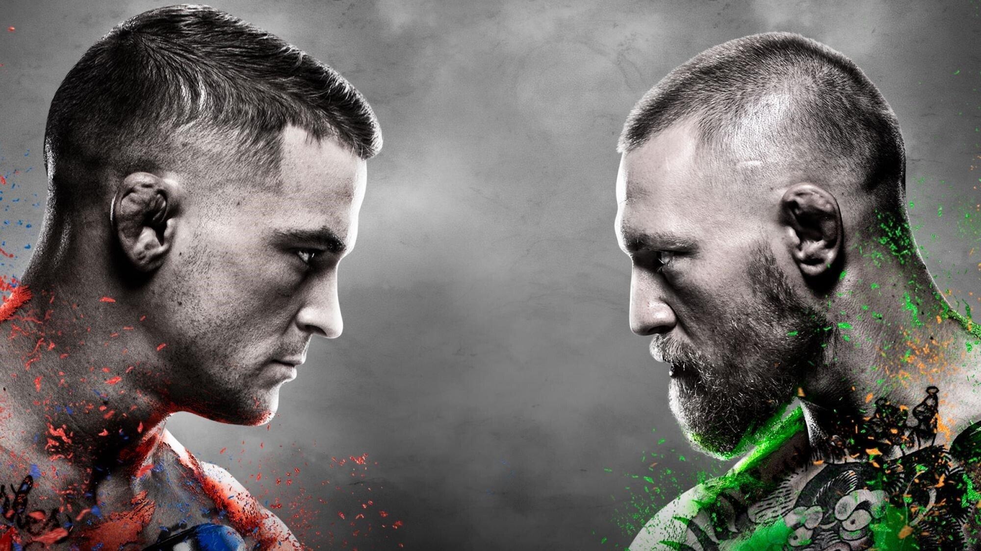 UFC 257: Poirier vs. McGregor 2 2021 movie scene