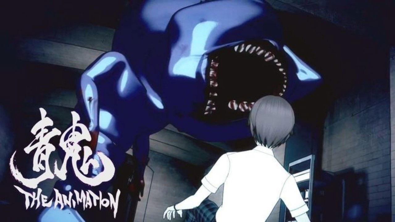 Ao Oni The Animation 2017 movie scene
