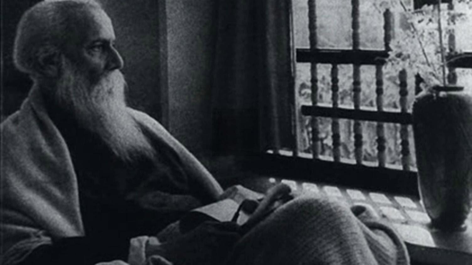 Rabindranath Tagore 1961 movie scene