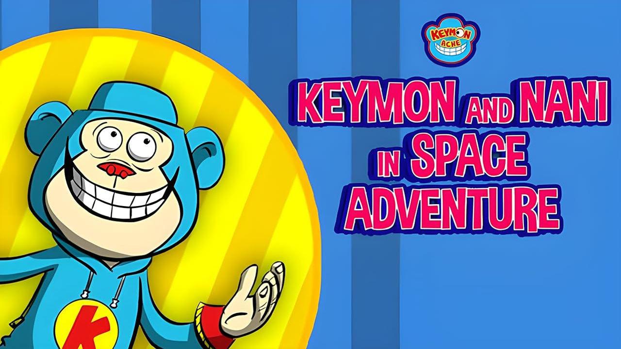 Keymon and Nani in Space Adventure 2012 movie scene