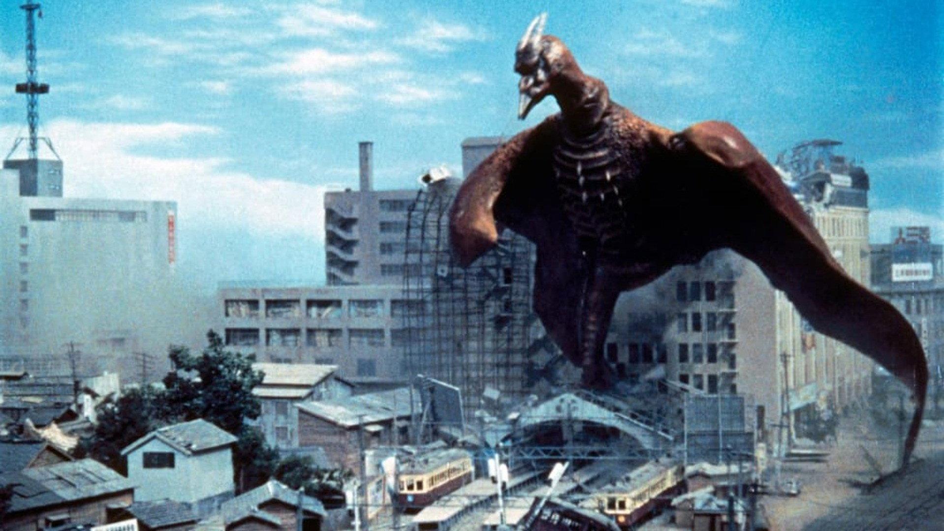 Rodan! The Flying Monster 1957 movie scene