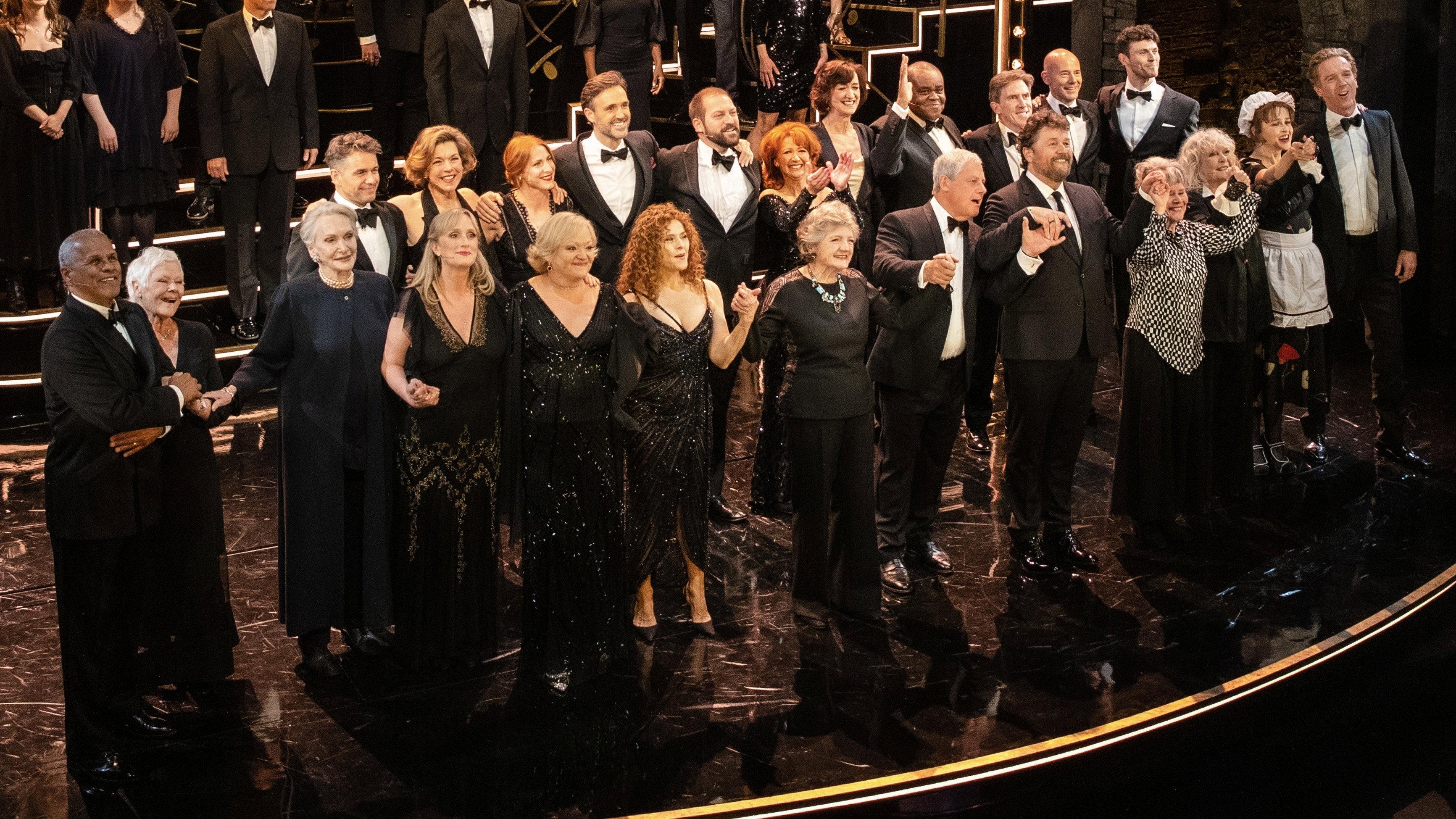 Stephen Sondheim's Old Friends 2022 movie scene