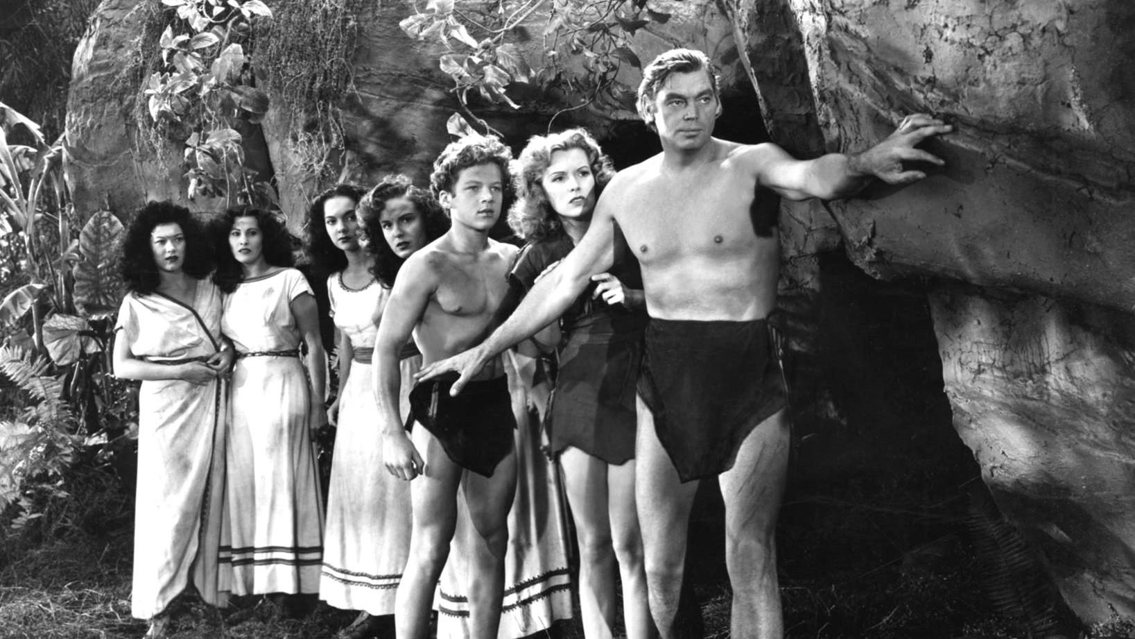 Tarzan and the Leopard Woman 1946 movie scene