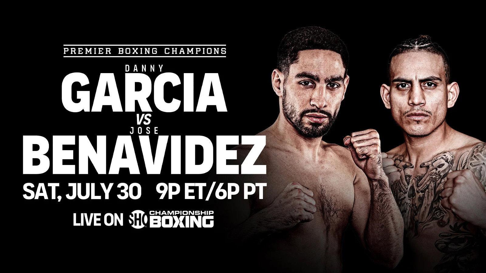 Danny Garcia vs. Jose Benavidez 2022 movie scene