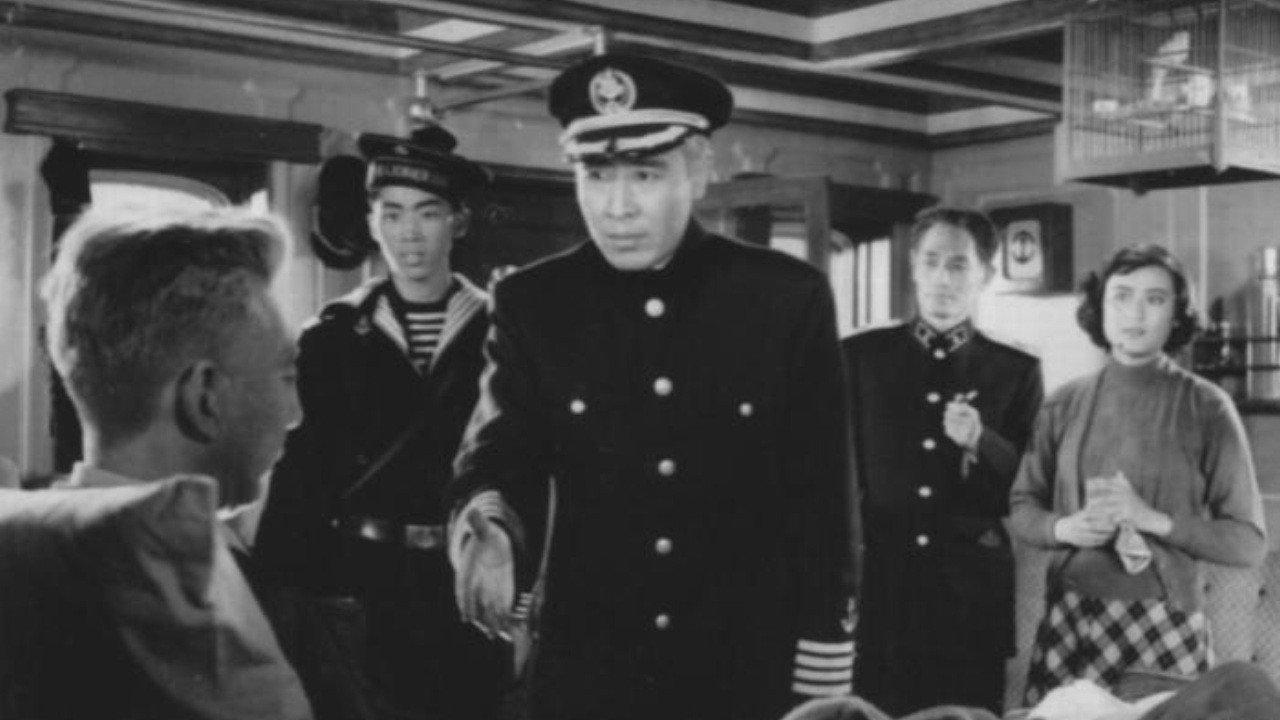 Voyage in the Misty Night 1958 movie scene
