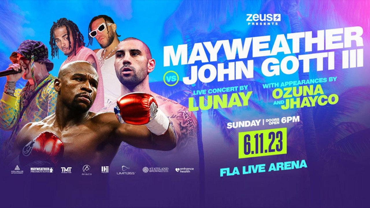 Floyd Mayweather Jr. vs. John Gotti III 2023 movie scene