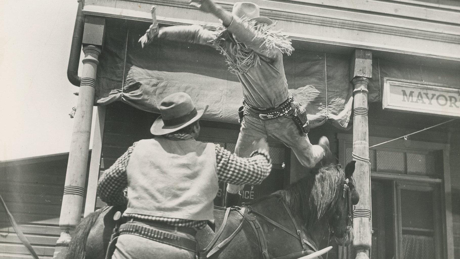 Behind Southern Lines 1952 movie scene