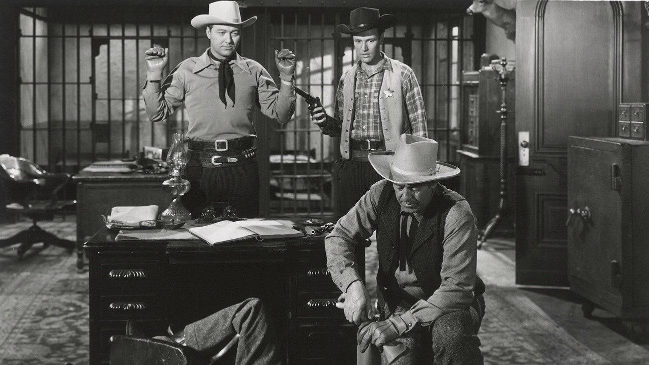 The Vanishing Westerner 1950 movie scene