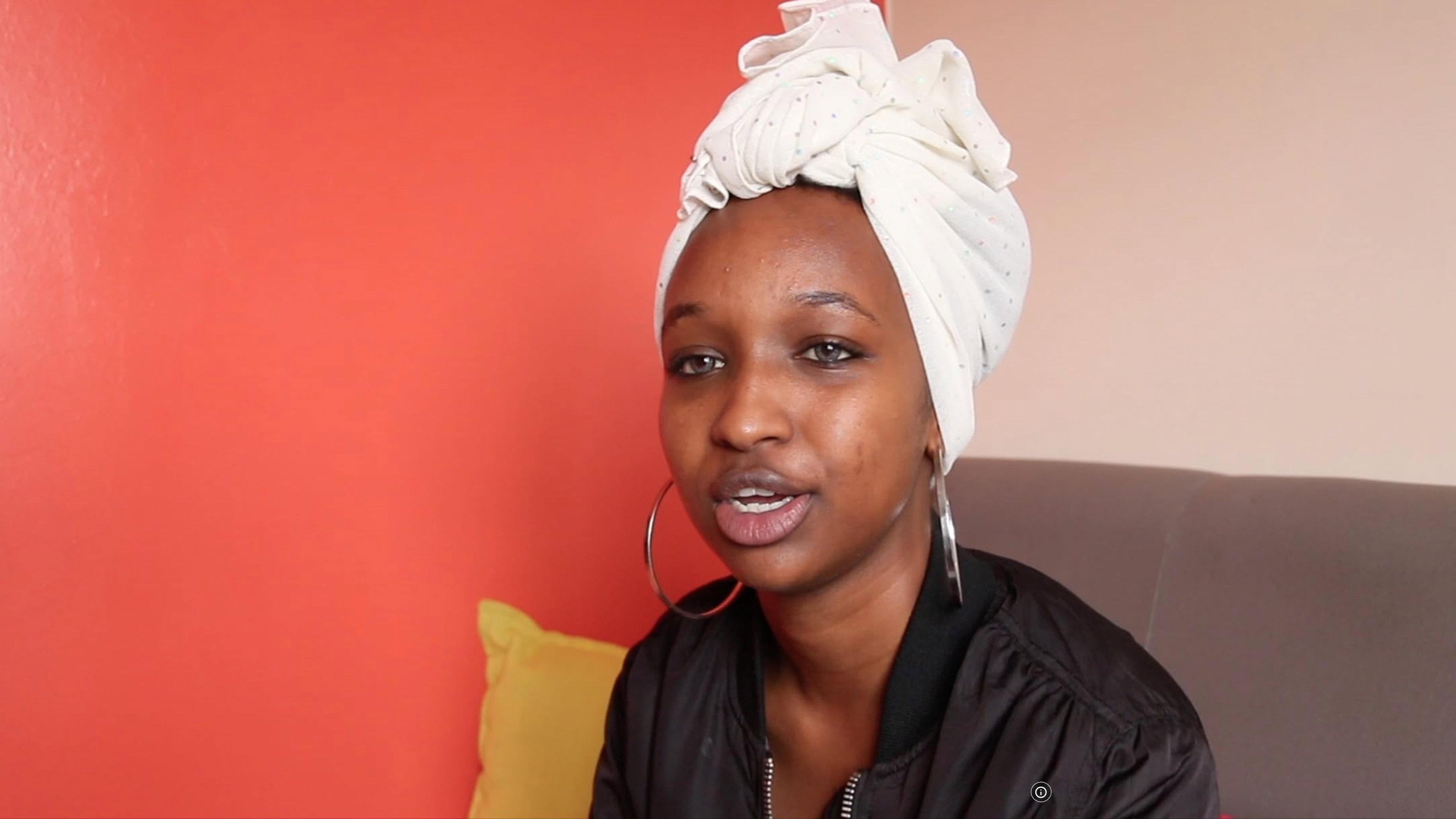 Ifrah Arab, Kenya 2019 movie scene