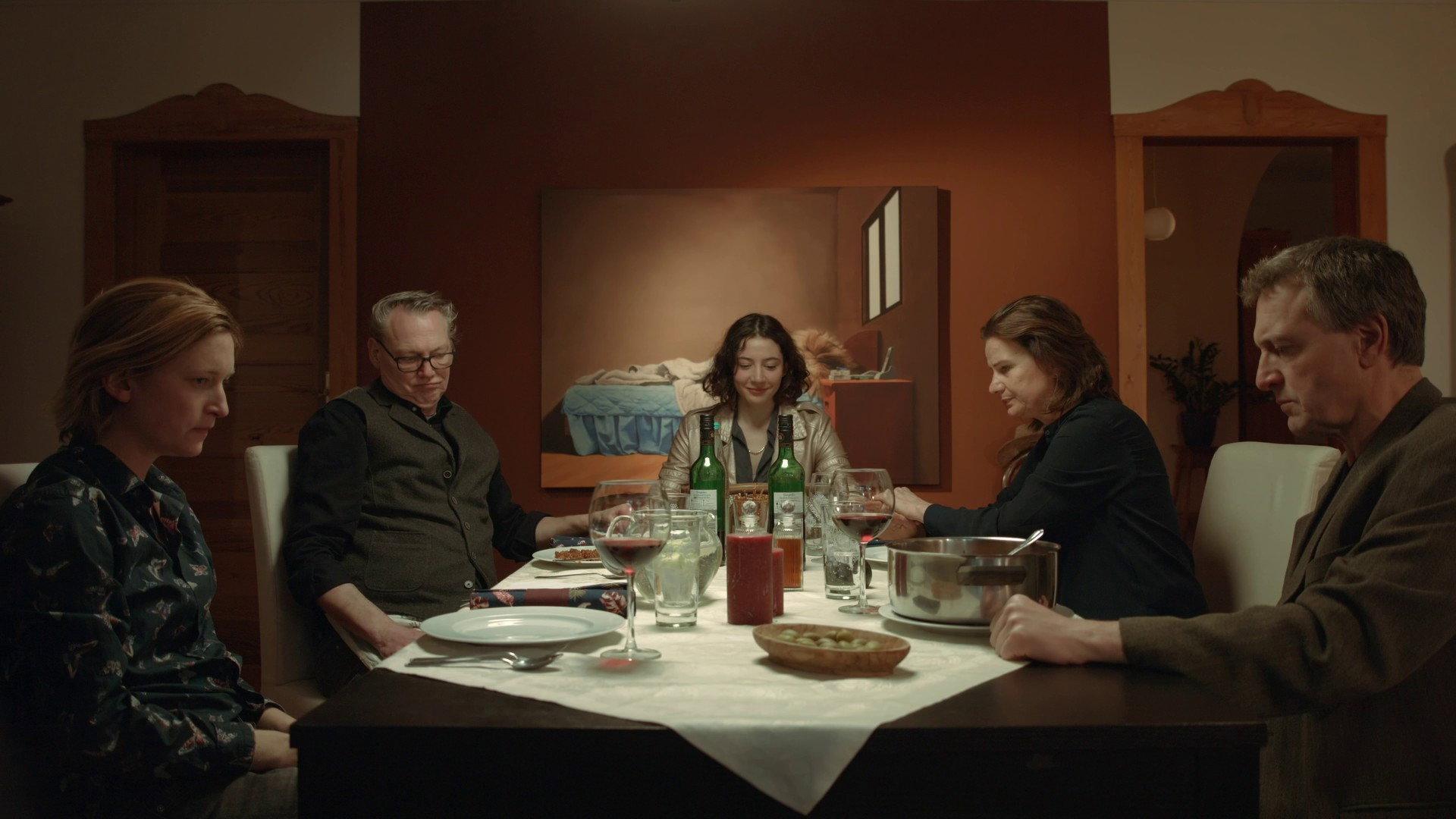 A Dinner to Remember 2025 movie scene