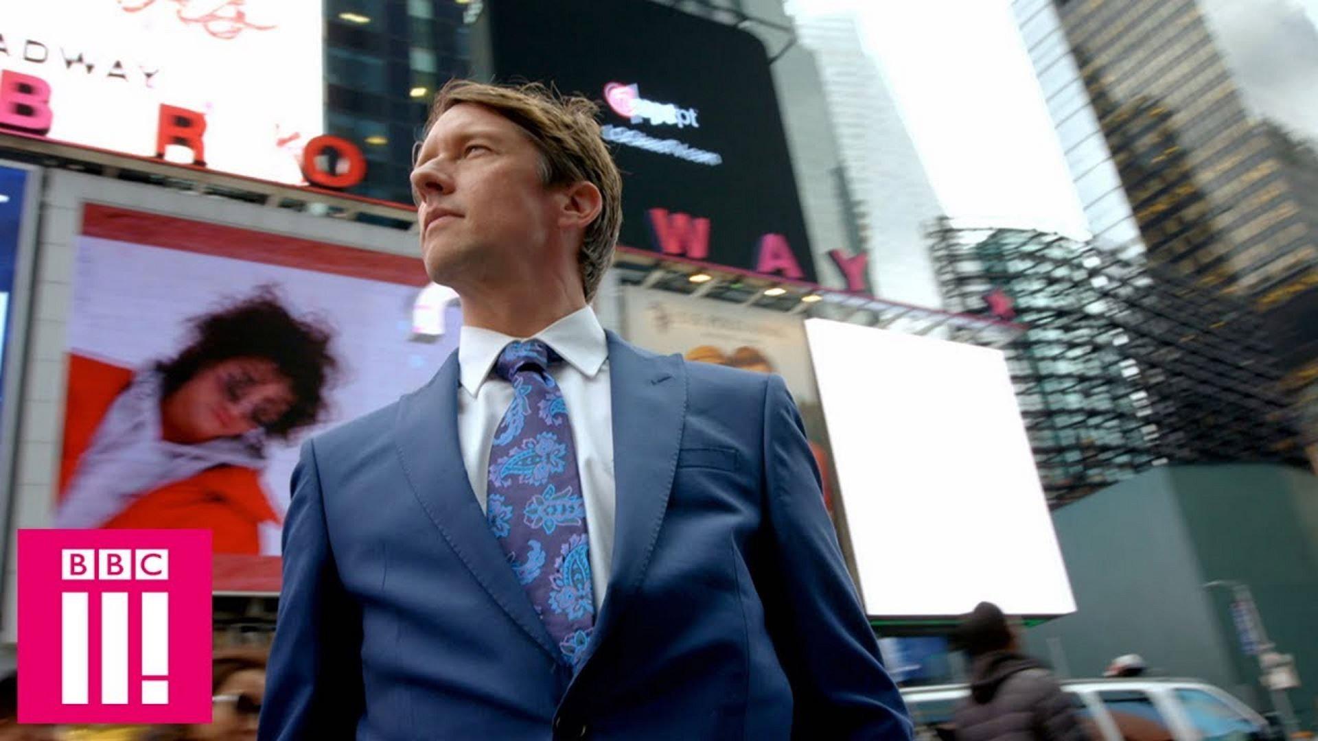 Jonathan Pie's American Pie 2019 movie scene