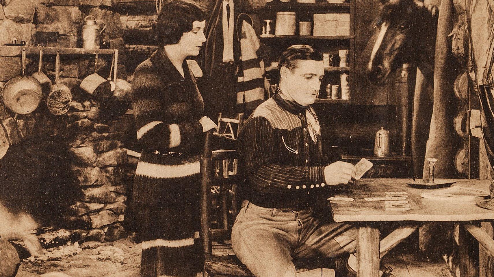 The Trouble Shooter 1924 movie scene