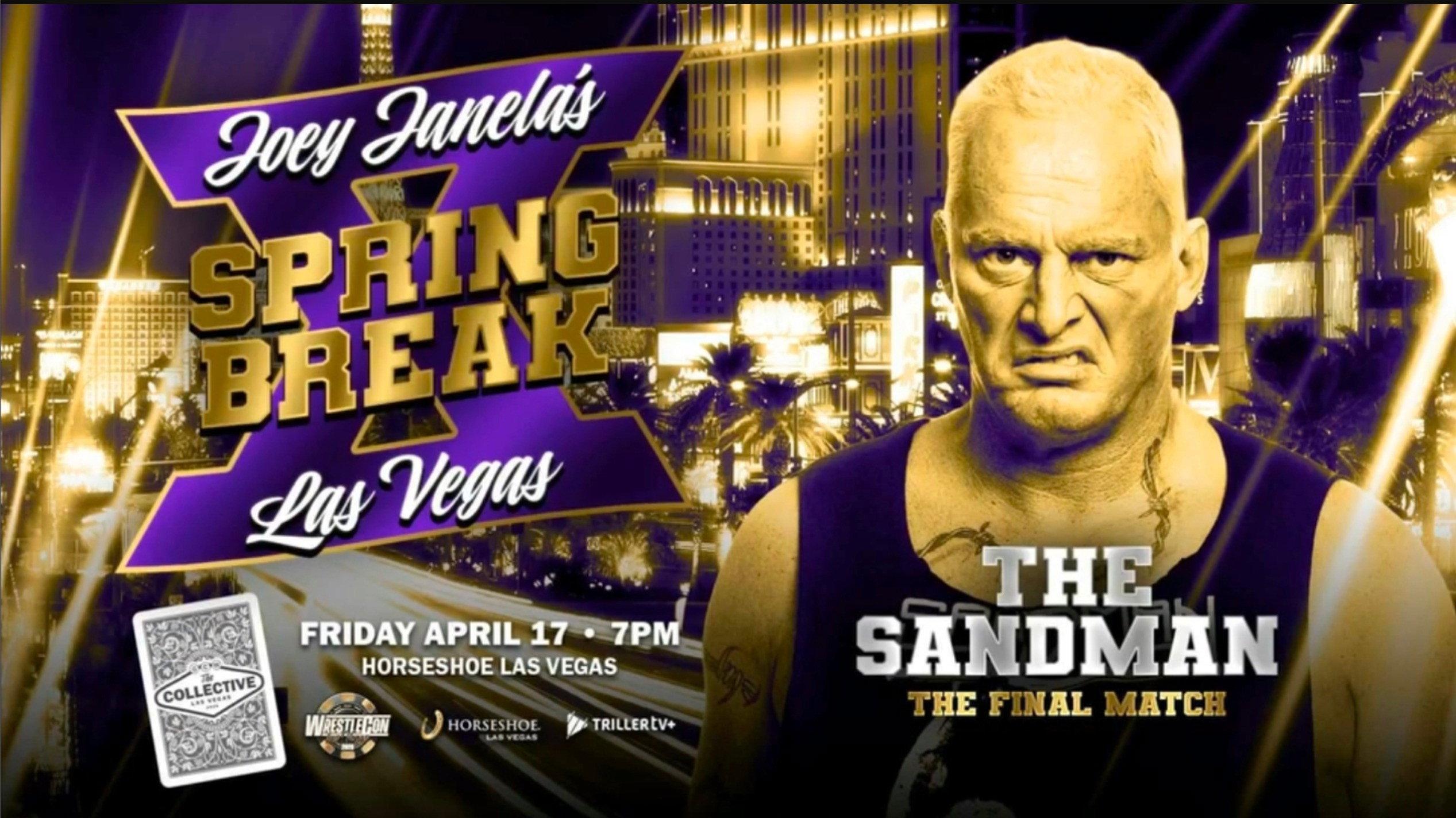 GCW: Joey Janela's Spring Break X 2026 movie scene