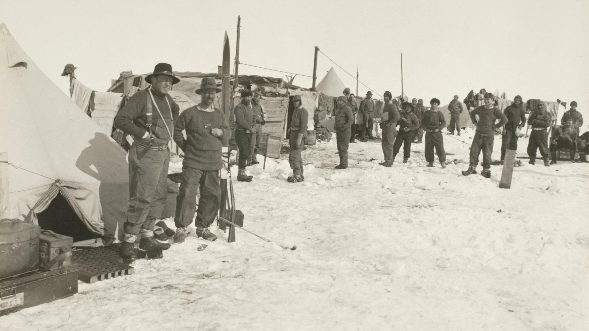 The Great Adventurers: Ernest Shackleton 1999 movie scene