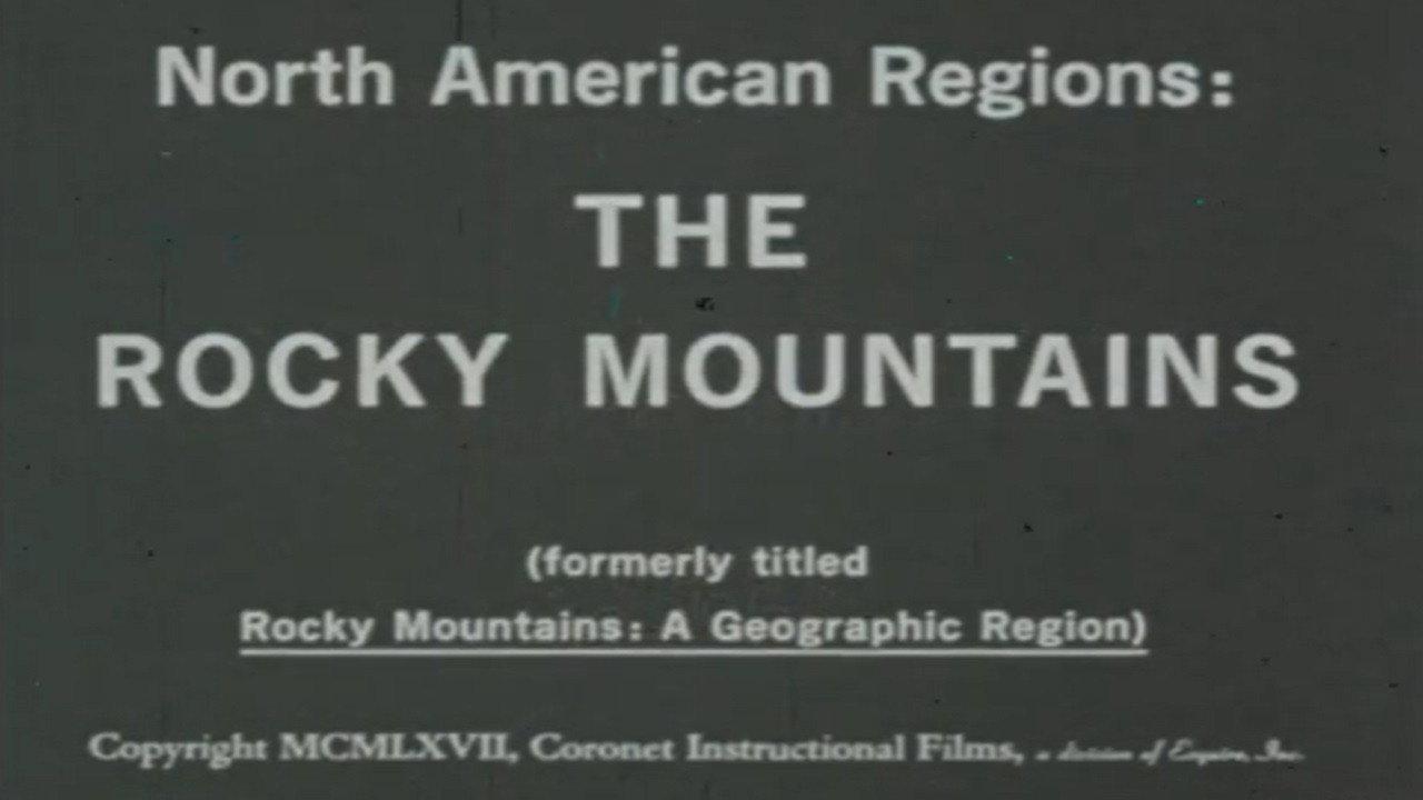 North American Regions: The Rocky Mountains 1967 movie scene