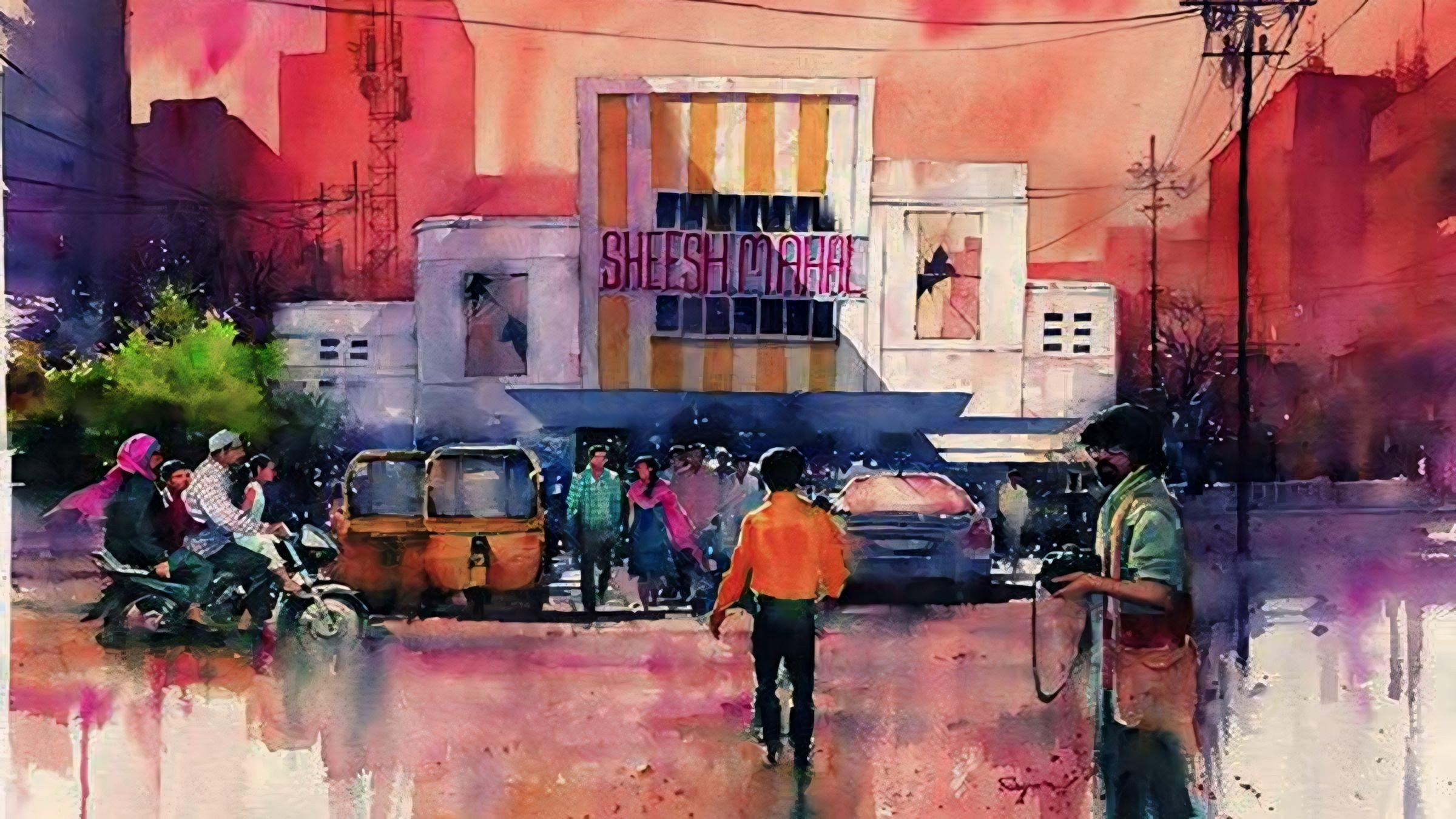 Sheesh Mahal 2024 movie scene