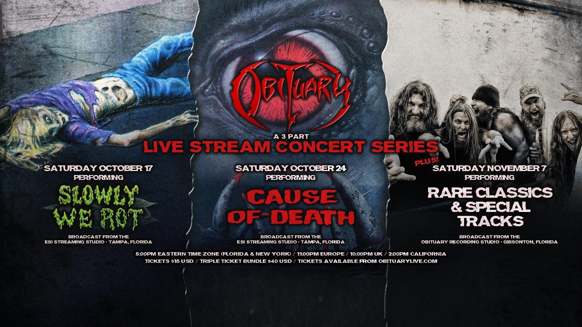 Obituary - Rare Classics & Special Tracks Live Stream 2020 movie scene