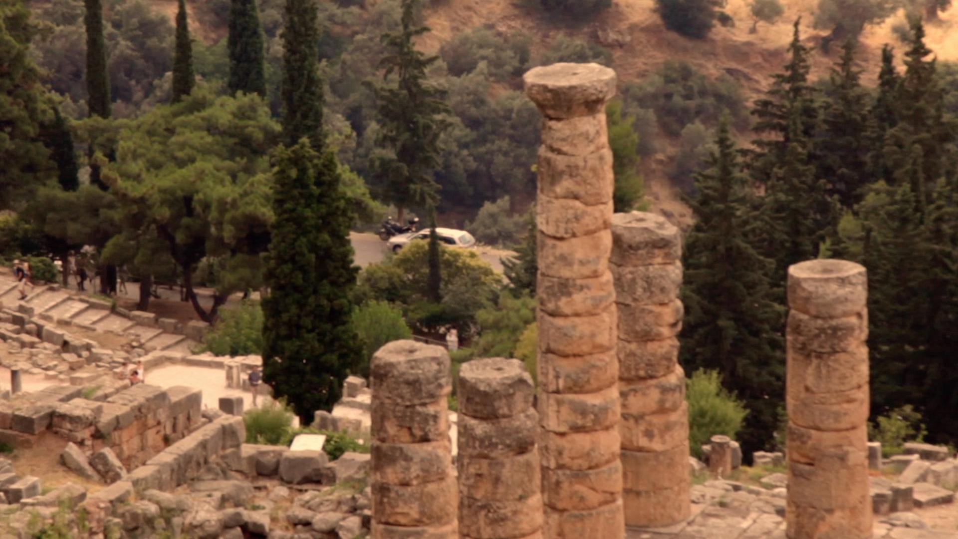 Delphi: The Bellybutton of the Ancient World 2010 movie scene