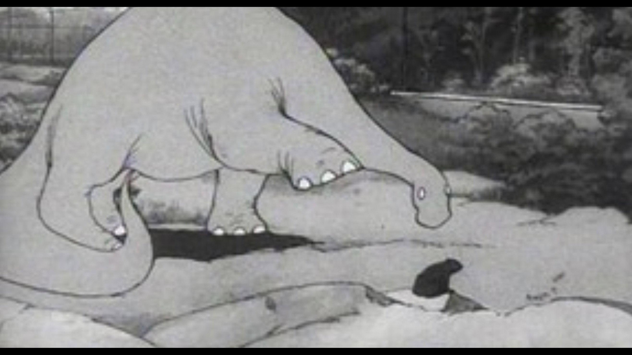 Gertie on Tour 1921 movie scene