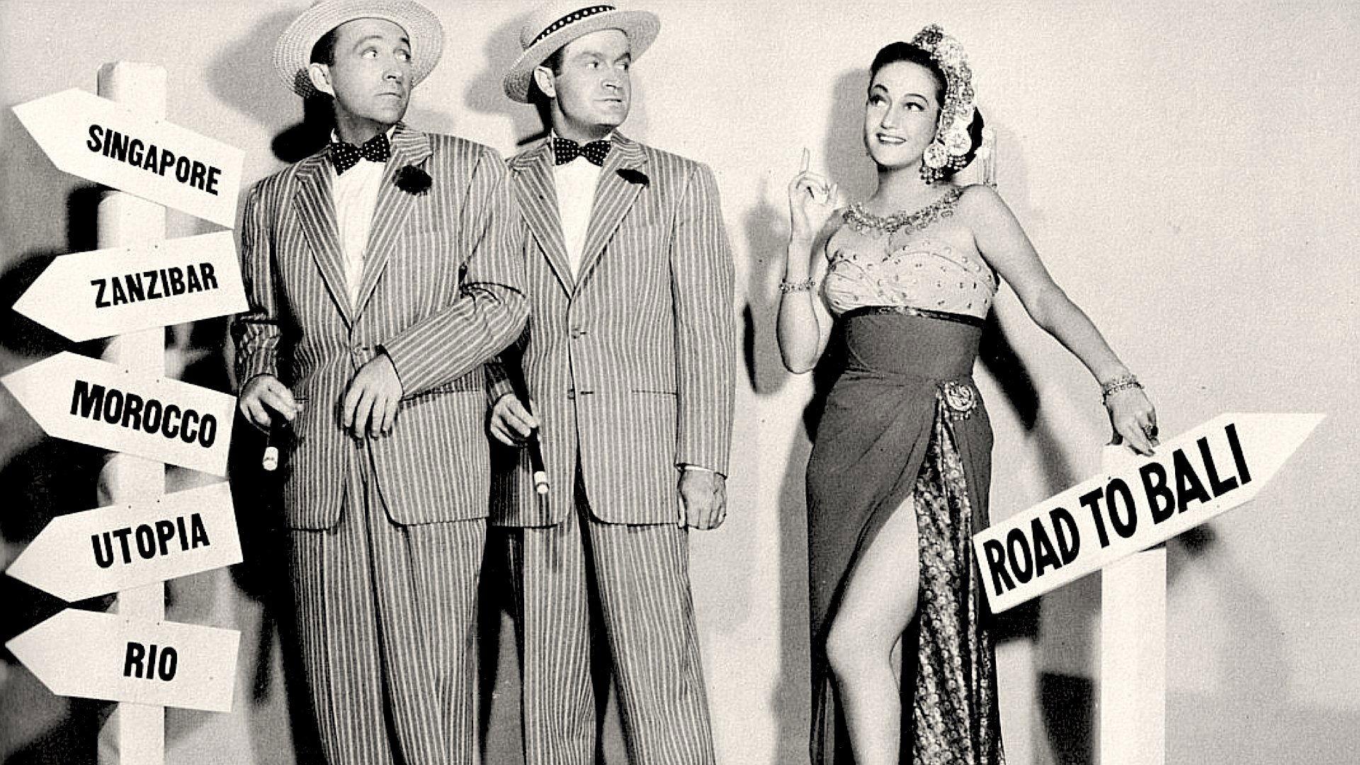 Road to Bali 1952 movie scene