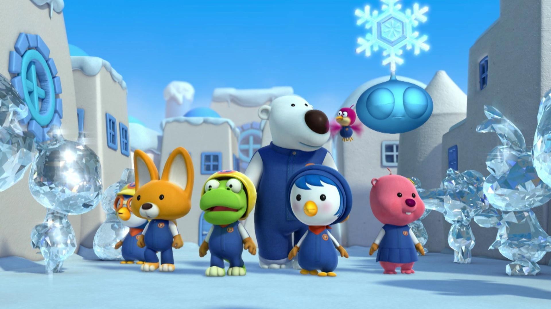 Pororo: The Snow Fairy Village Adventure 2014 movie scene