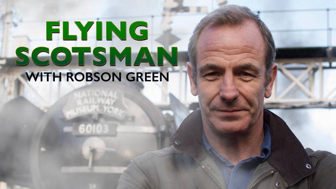 Flying Scotsman with Robson Green 2016 movie scene