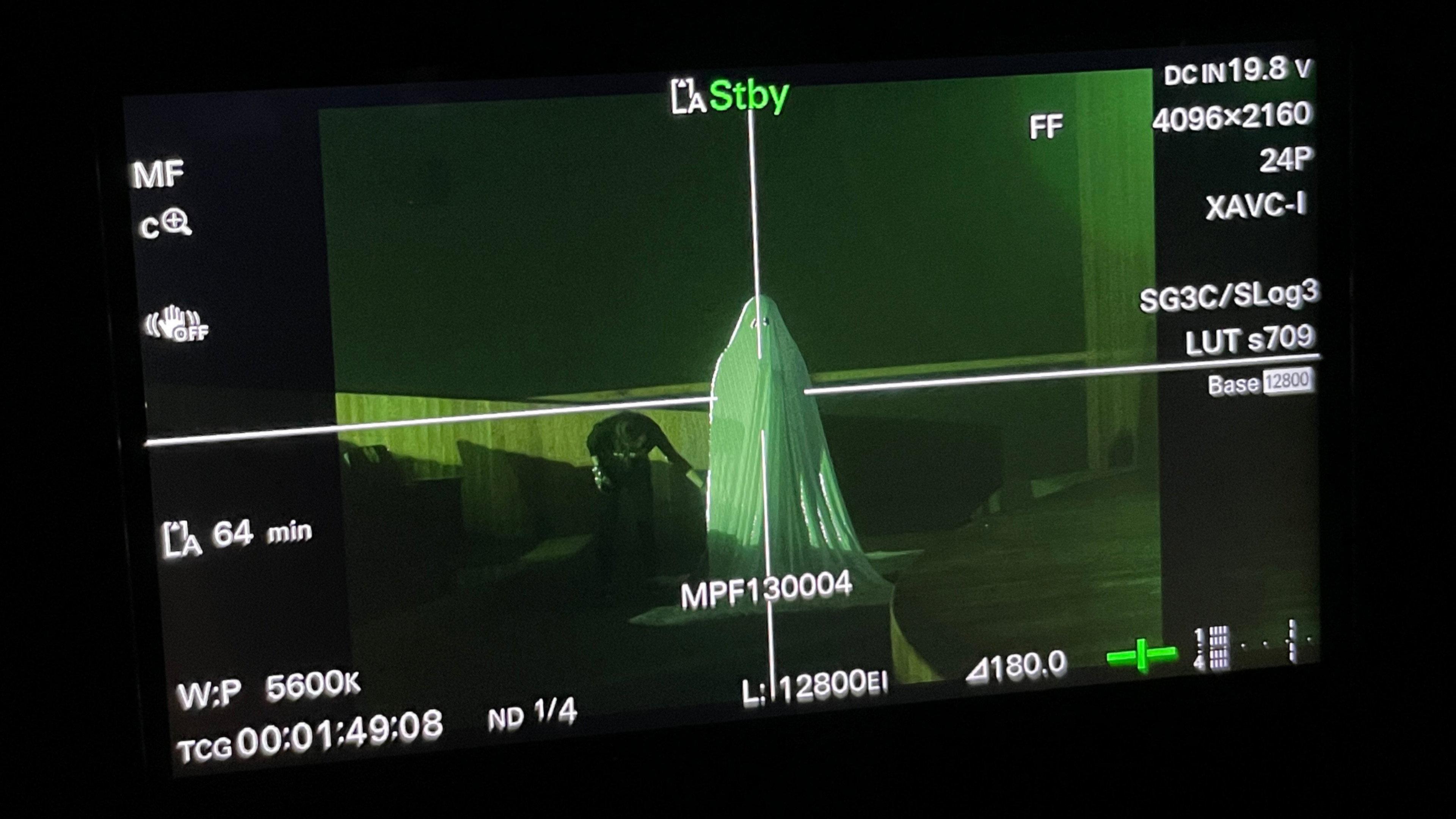 The Making of Medicina Para Fantasmas 2025 movie scene