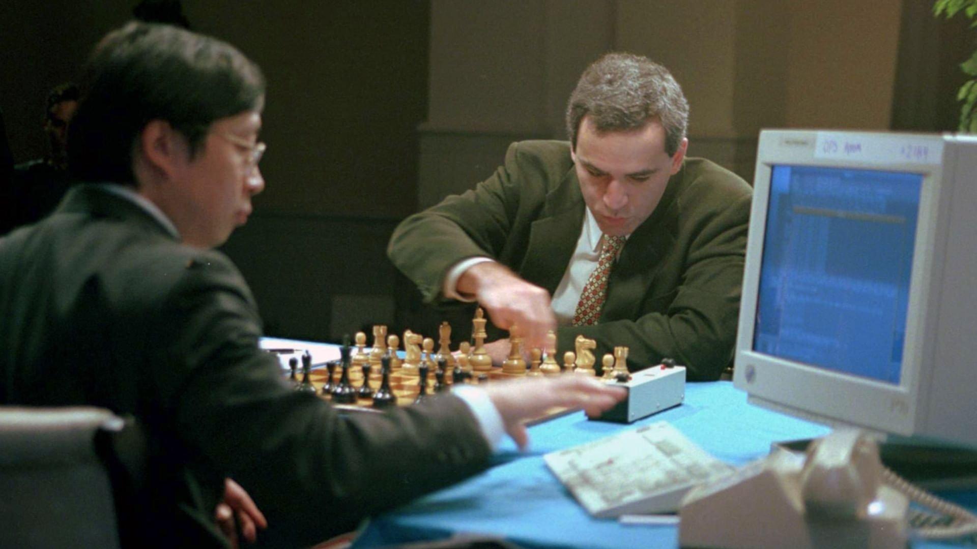 Kasparov: Chess Rebel 2024 movie scene