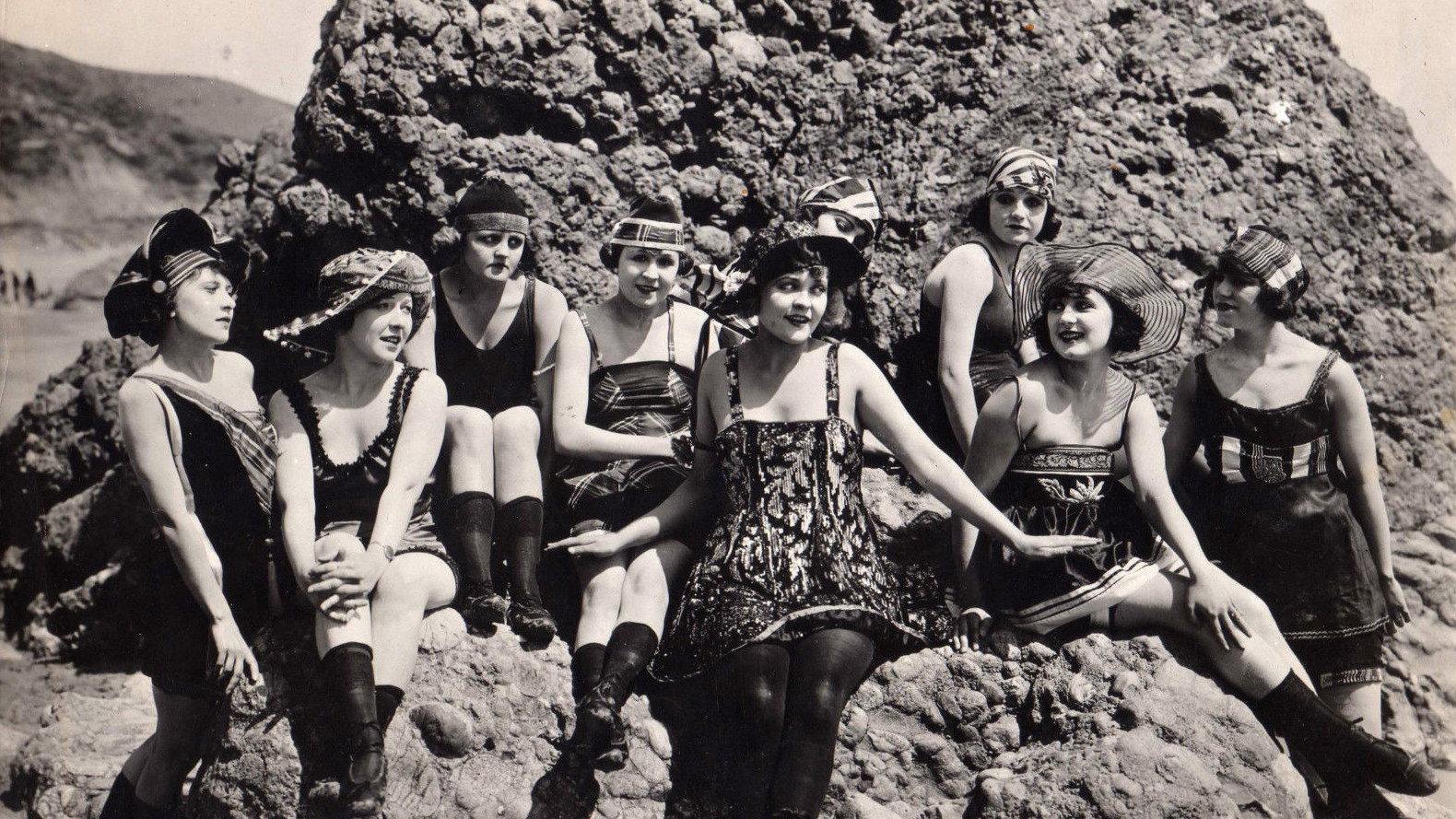Why Beaches Are Popular 1919 movie scene