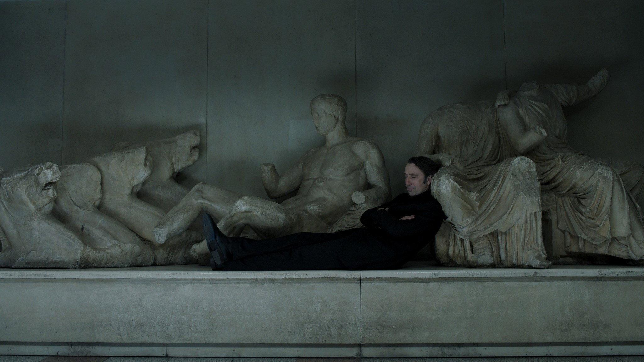 Athens Midnight Radio 2024 movie scene