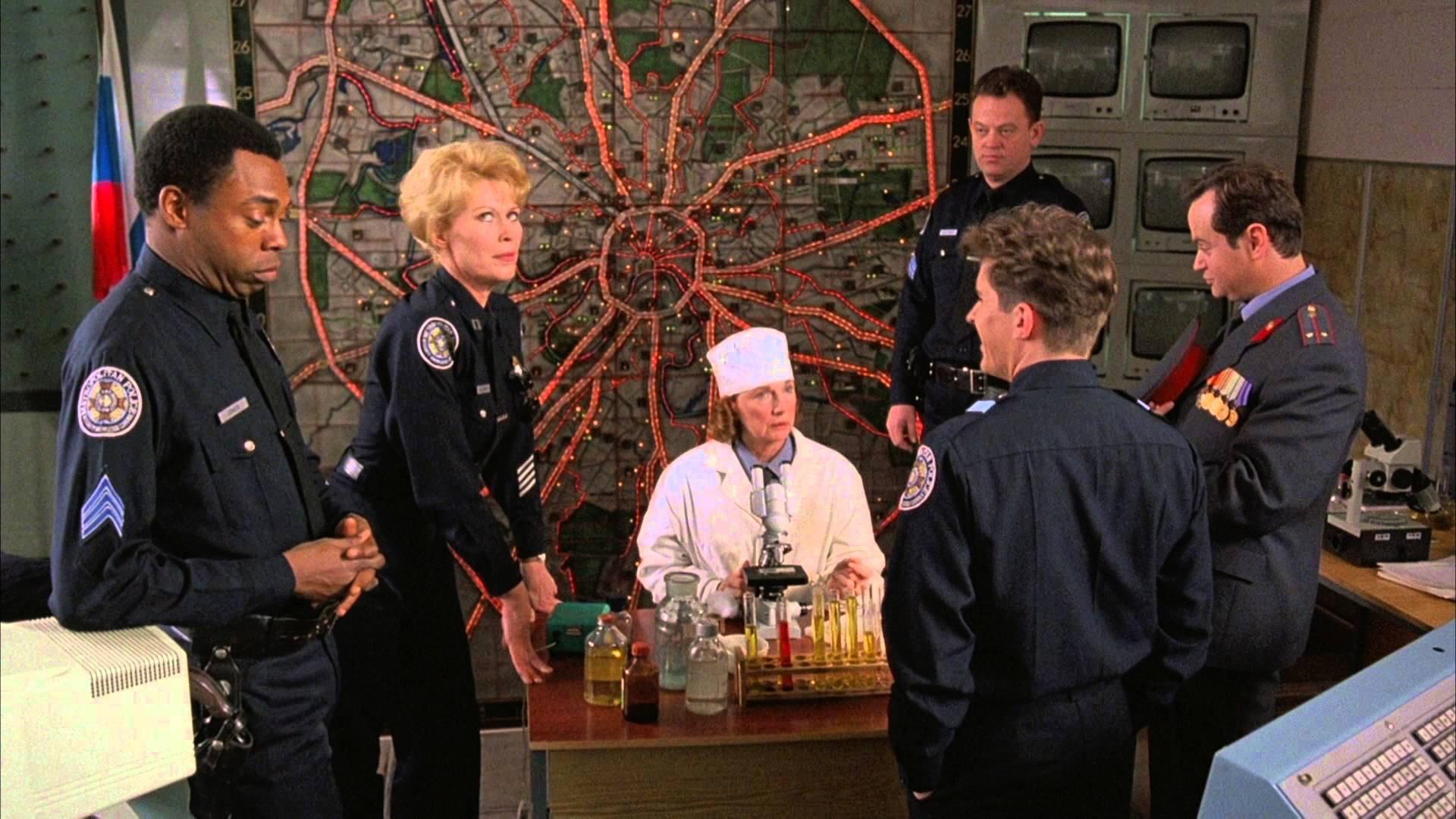 Police Academy: Mission to Moscow 1994 movie scene