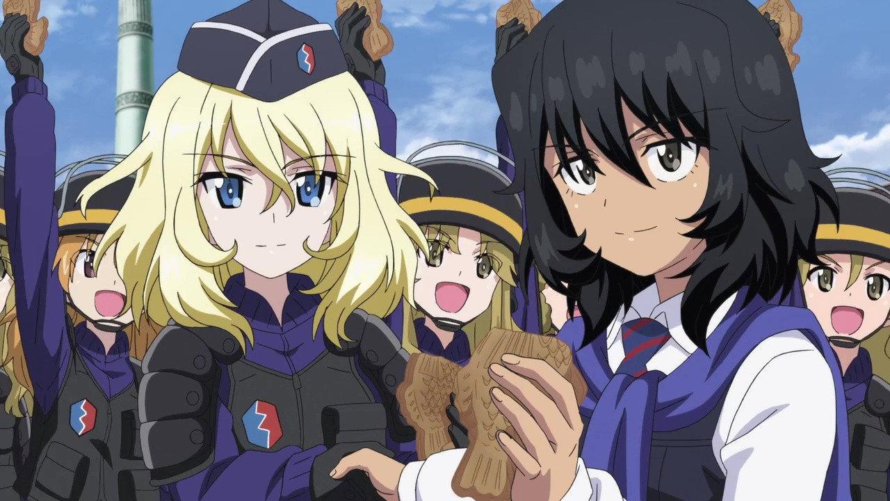 Girls und Panzer das Finale OVA: Taiyaki War! 2020 movie scene
