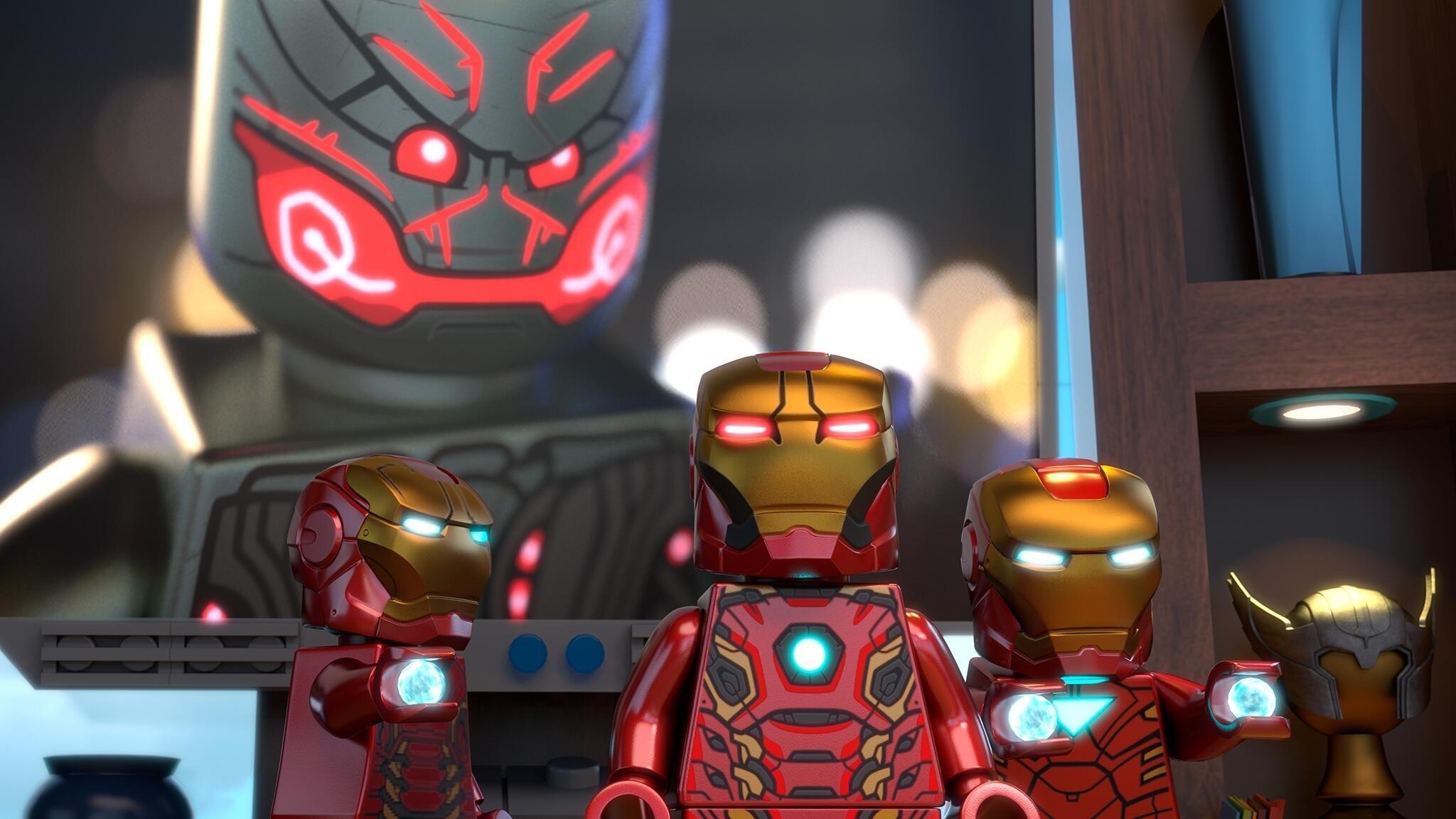 LEGO Marvel Super Heroes: Avengers Reassembled! 2015 movie scene