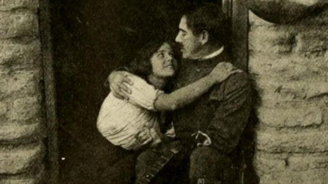The Caballero's Way 1914 movie scene