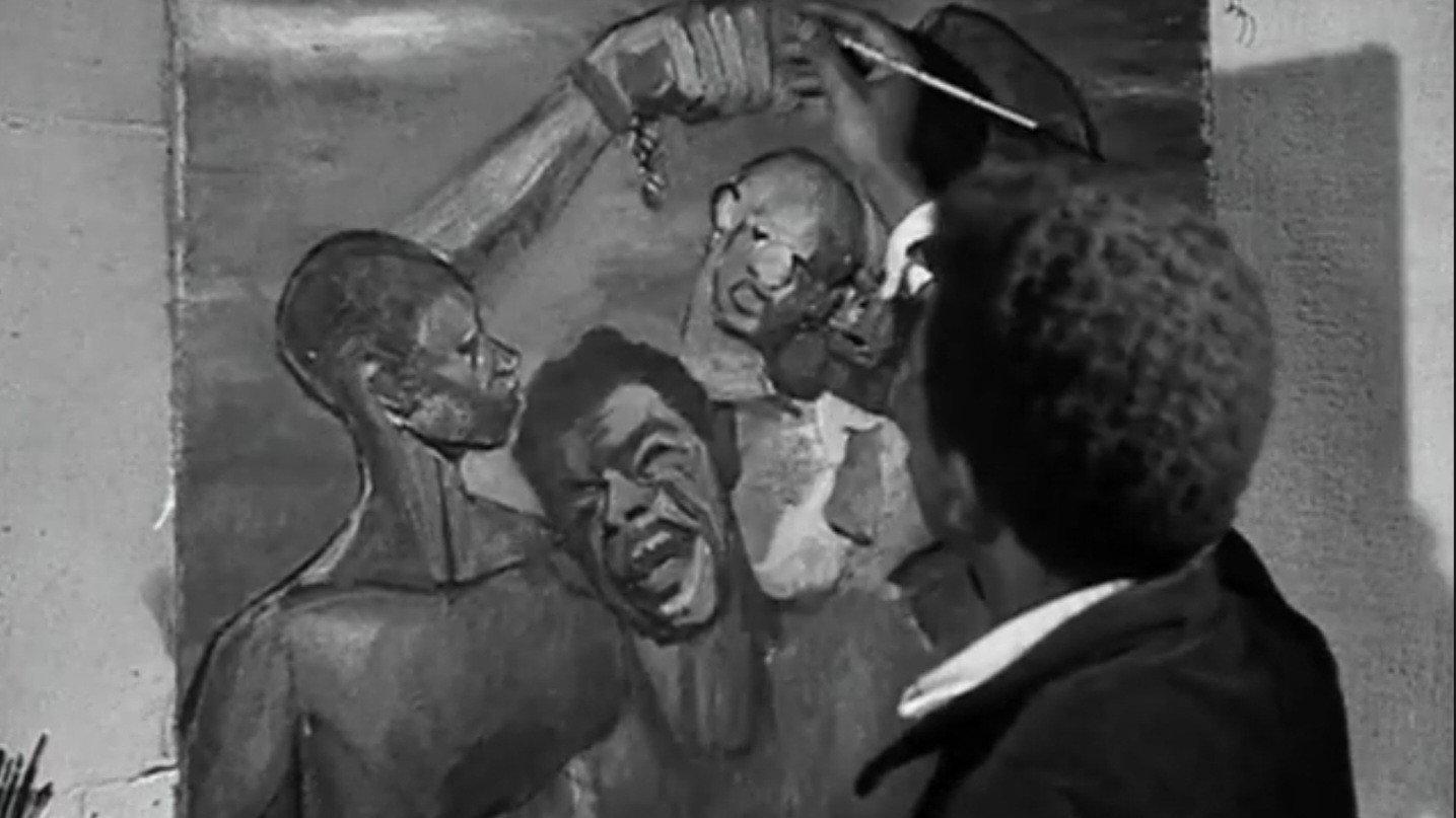 Statues Also Die 1953 movie scene