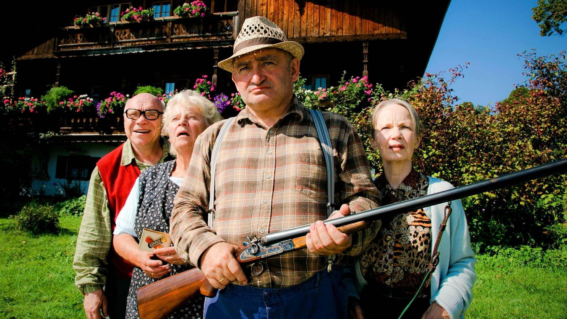 Mein Vater, seine Freunde und das ganz schnelle Geld 2013 movie scene