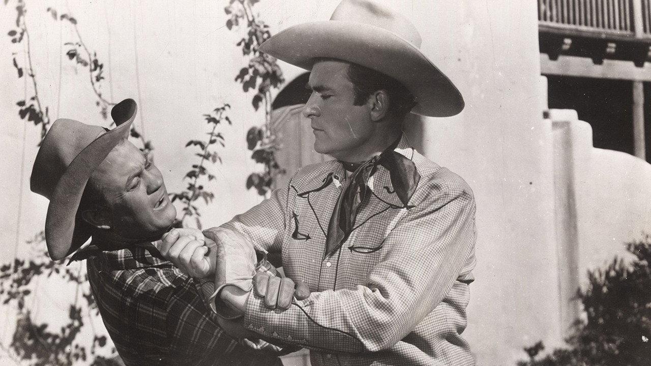 Fence Riders 1950 movie scene