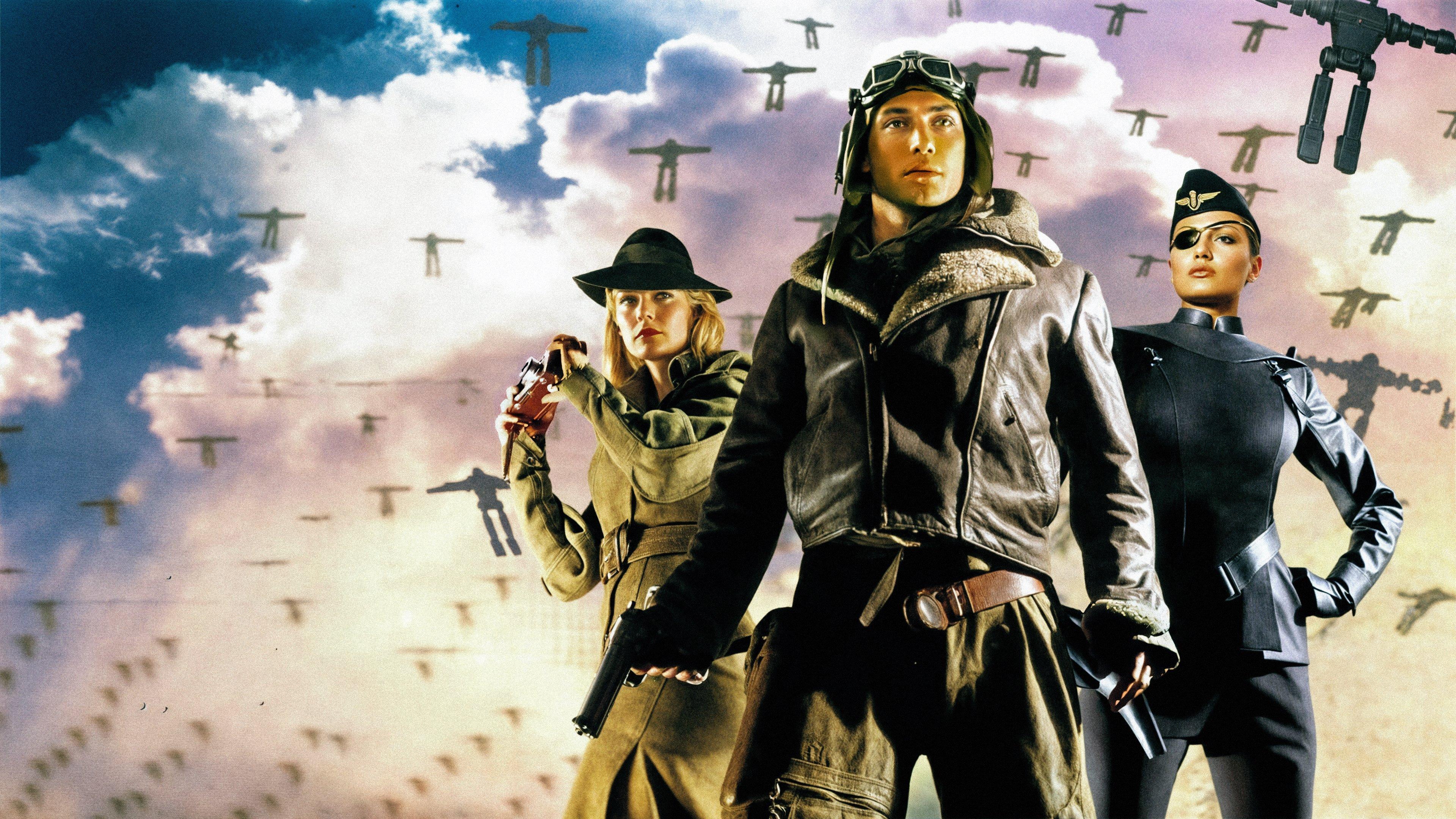 Sky Captain and the World of Tomorrow 2004 movie scene