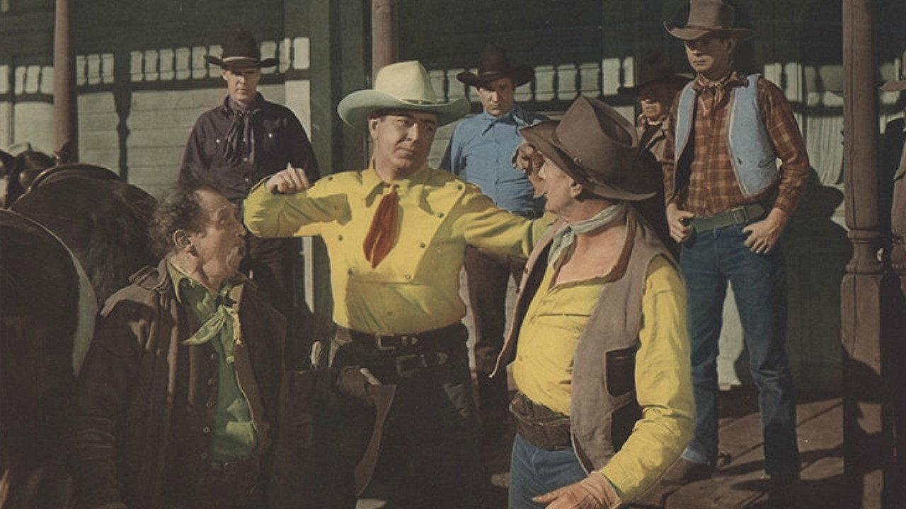 Under Arizona Skies 1946 movie scene
